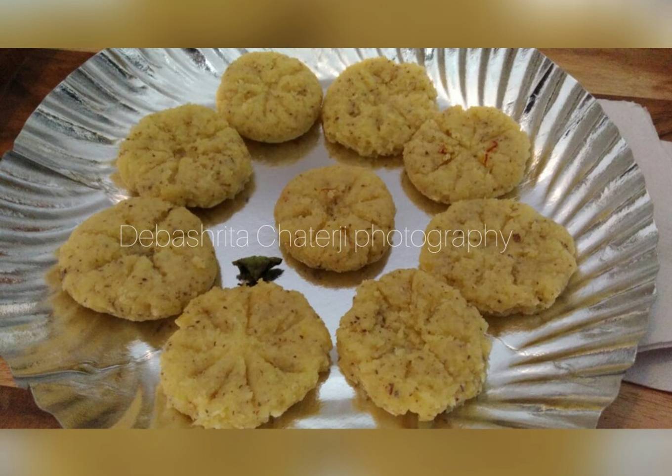 Narkel chhap Sandesh Coconut Sandesh