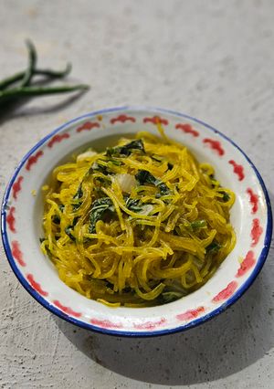 Foto resep Mie Glosor Cabe Ijo