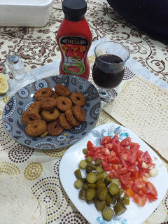 عکسی از دستور فلافل خونگی من