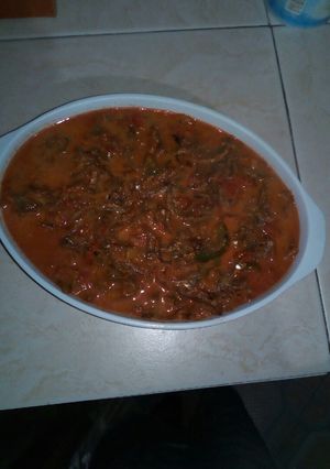 A picture of Omena stew.