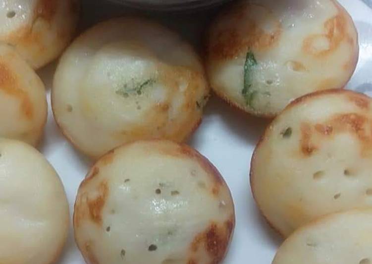 Steps to Make Favorite Rava appe