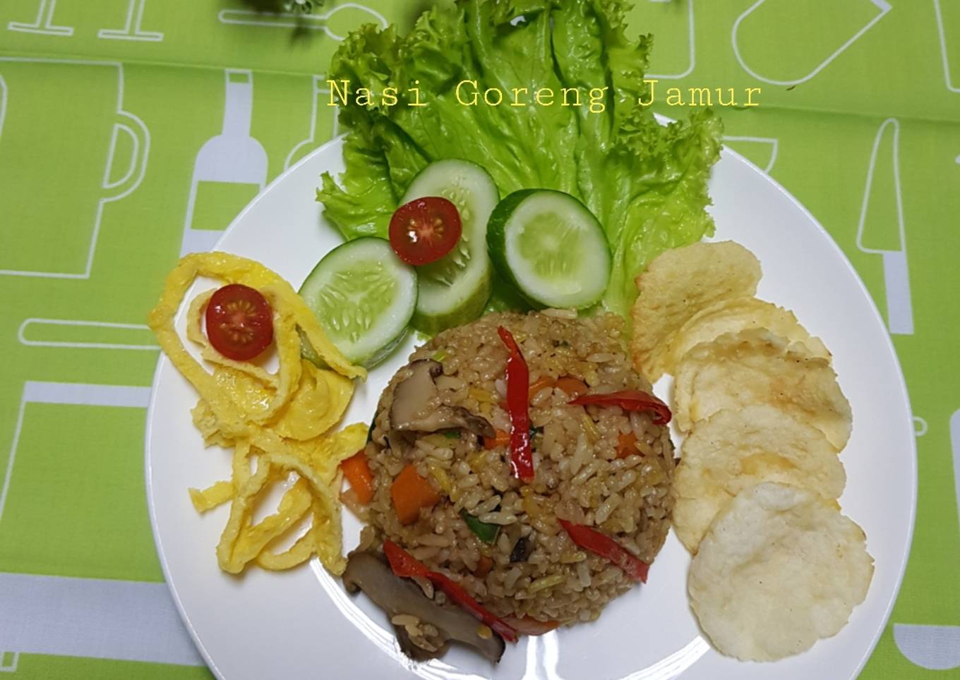 Nasi Goreng Jamur Simple❤