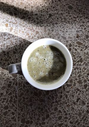 Una foto de Batido de caqui