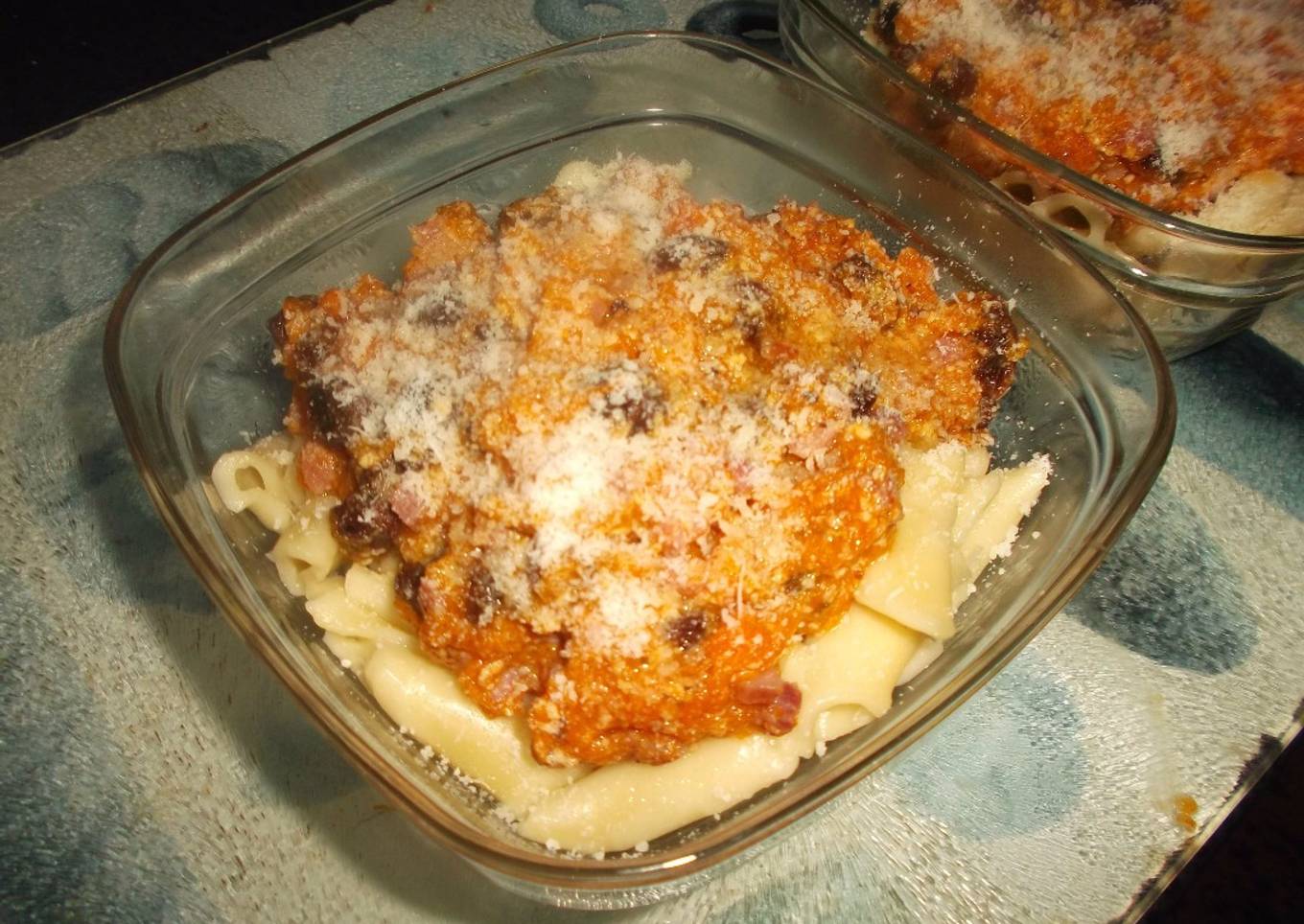 Macarrones con calabaza