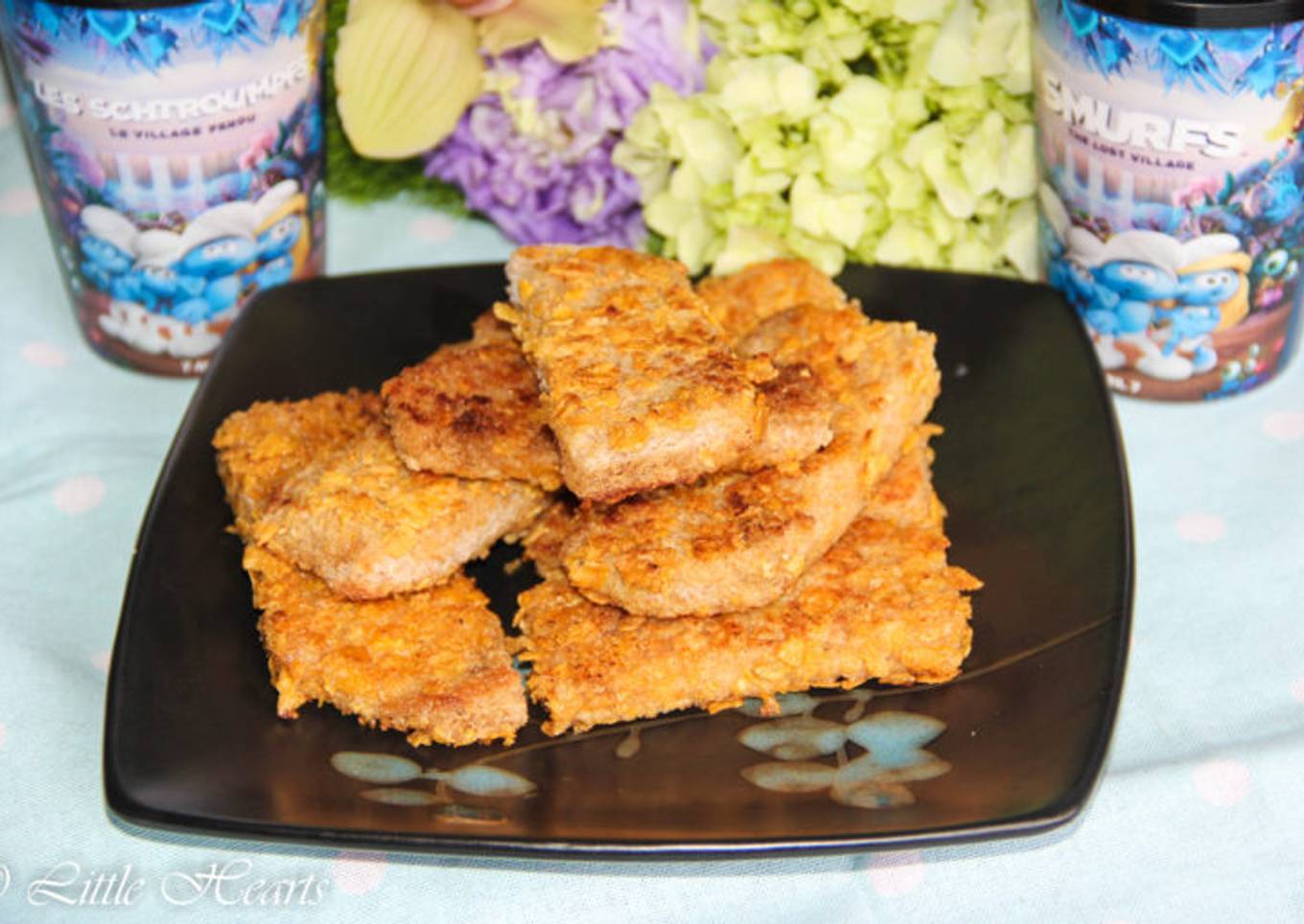 Crunchy Corn Flakes Crusted French Toast Sticks