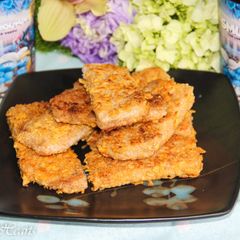A picture of Crunchy Corn Flakes Crusted French Toast Sticks.
