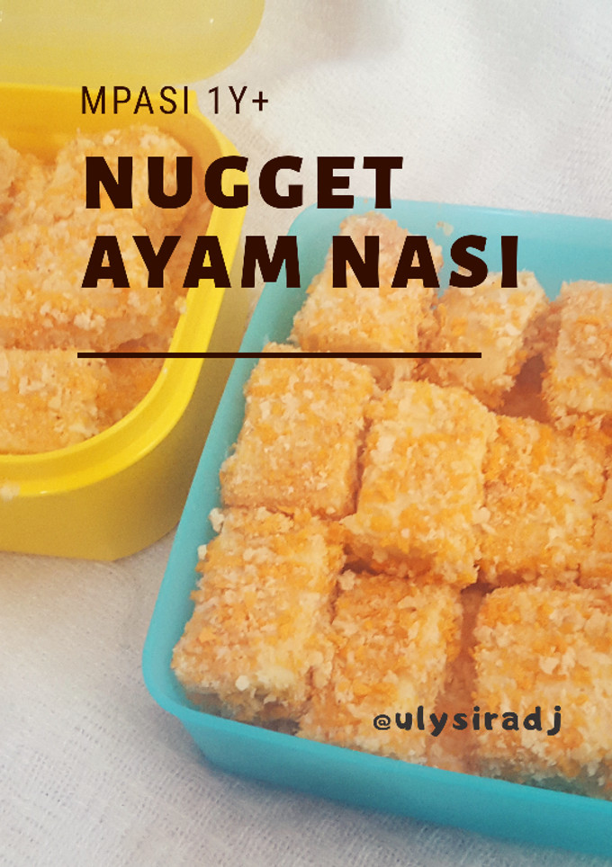 Foto resep Nugget Ayam Nasi, mpasi 1y+