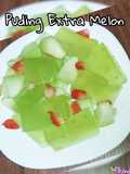 Puding Nutrijell ektra Melon 🍈(cemilan segar)