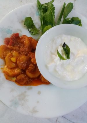 عکسی از دستور خوراک کدو سبز