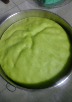Foto resep Bolu kukus pandan