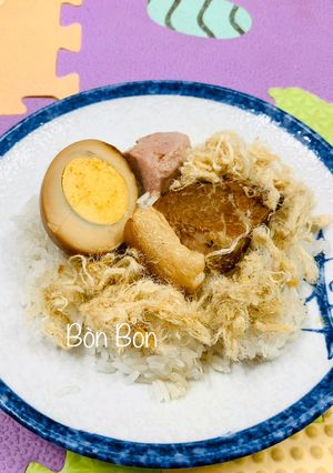 Hình của món Xôi Thịt Kho Trứng.