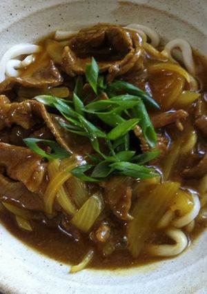 A picture of Curry Udon.