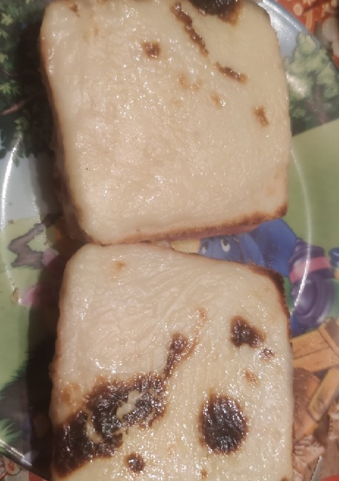 Una foto de Sándwich gratinados de jamón y queso