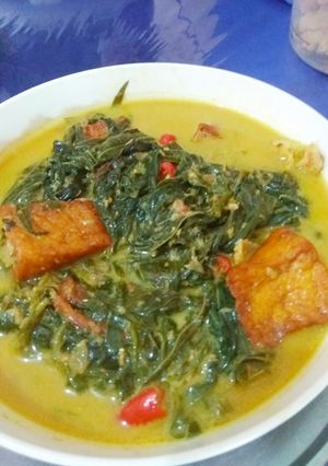 Foto resep Gulai Daun Singkong Tahu