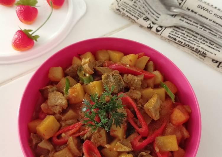 Resep Ati Ampela Saus Tiram yang simpel