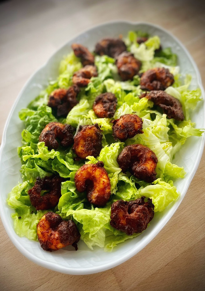 Una foto de Langostinos vestidos (en airfryer)