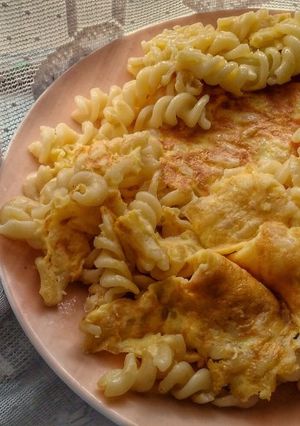 A picture of Fussili Omelette.