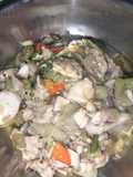 Tumis lompong / batang talas