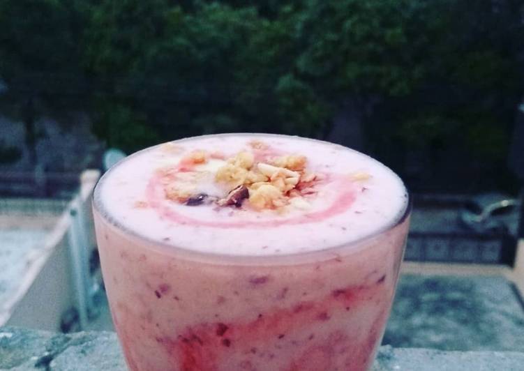 Recipe of Quick Plum apple smoothie