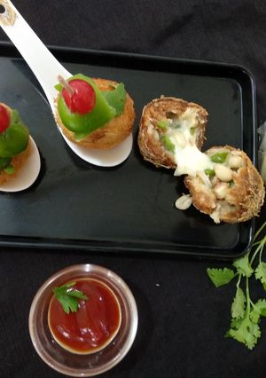 पीनट्स चीज़ बम (Peanuts cheese bomb recipe in Hindi) रेसिपी मुख्य फोटो