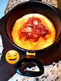 Purê de batatas com bacon