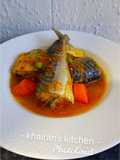 Mackerel fish pepper soup