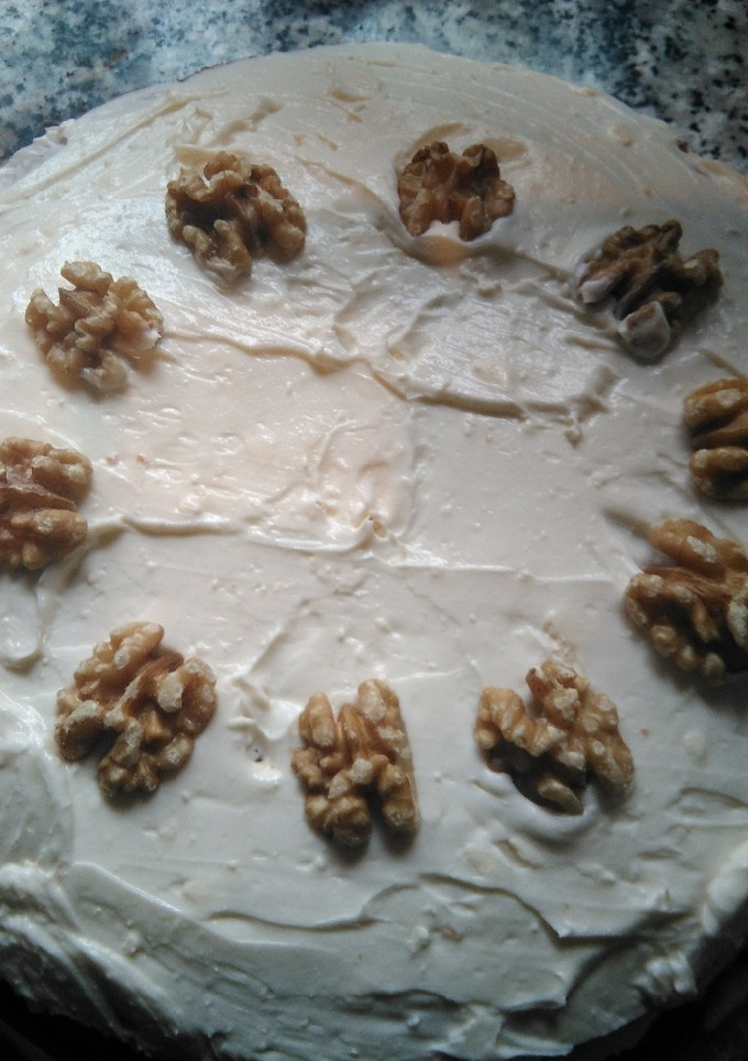 Una foto de Pastel de zanahoria