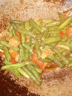 Foto resep Oseng-oseng kacang panjang + Tempe