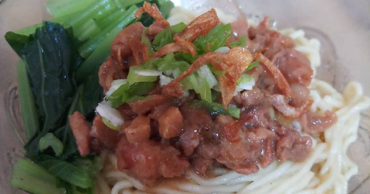 14 resep mie ayam cina enak dan sederhana - Cookpad