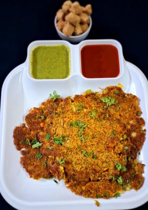 A picture of Soya Chunks Chilla (protein rich, weight loss recipe).