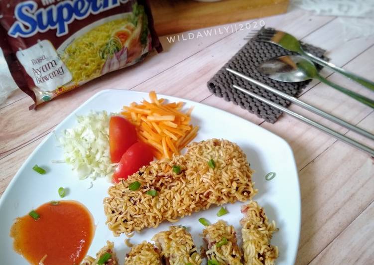 Resep Chicken Katsu Supermi, Super Crunchy, Menggugah Selera