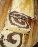 Homemade mixed choco-bread
