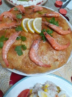 صورة لوصفة بسطيلة الحوت بطريقة تكلو صباعكوم وراها😋