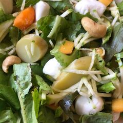 A picture of Potato and Mozzarella Salad.