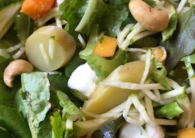 Step-by-Step Guide to Prepare Any-night-of-the-week Potato and Mozzarella Salad