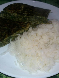 Una foto de Tortillas de acelga y espinaca