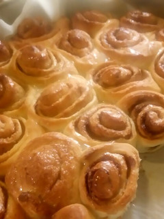 Φωτογραφία της συνταγής Ρολάκια κανέλας (cinnamon rolls)