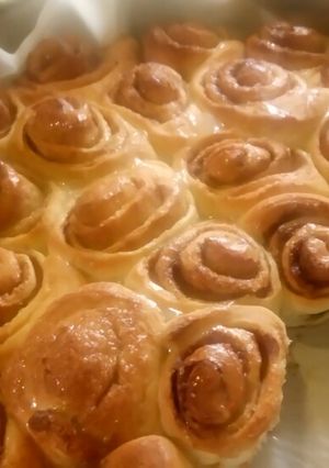 Φωτογραφία της συνταγής Ρολάκια κανέλας (cinnamon rolls)