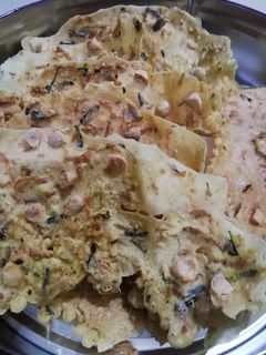Foto resep Rempeyek Kacang Ebi (takaran sendok)