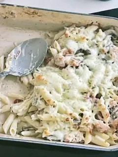 Foto de Massa gratinada com Frango e Cogumelos