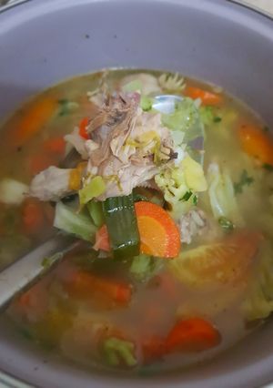 Foto resep Sayur Sop Ayam Pejantan Sederhana
