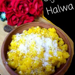 A picture of Sooji ka Halwa.