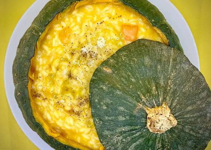 Ricetta di Ultimate Risotto con la zucca dentro la zucca