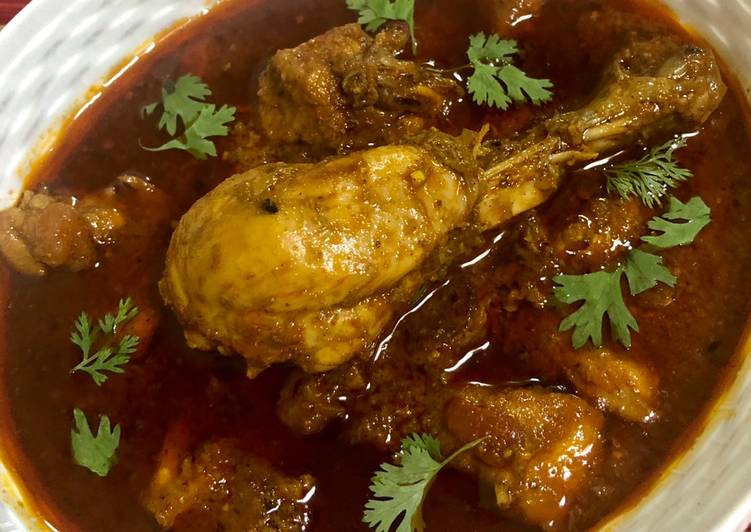 Achari chicken Recipe