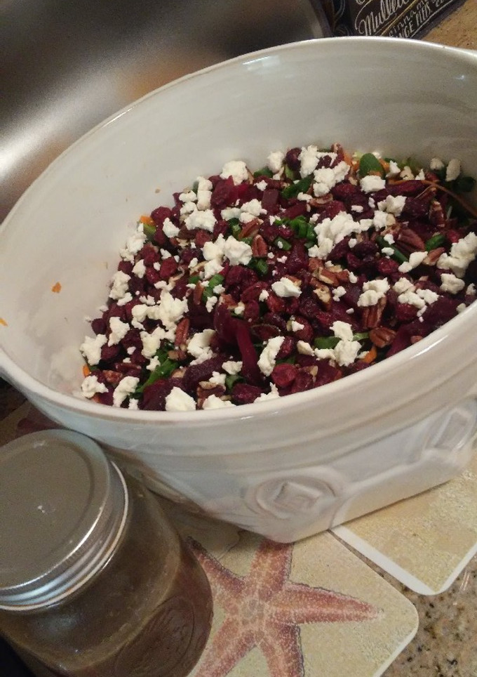 A picture of Beet Salad.