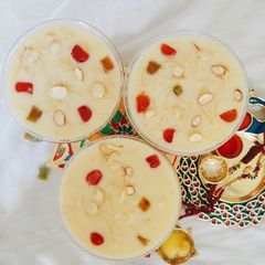 A picture of Semiya custard payasam.