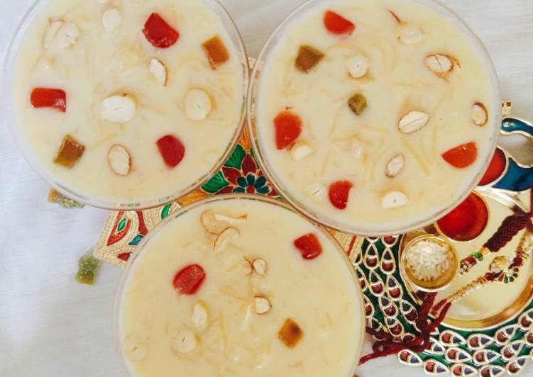 Easiest Way to Make Quick Semiya custard payasam