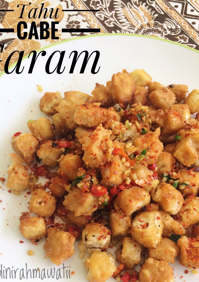 Foto resep Tahu Crispy Cabe Garam