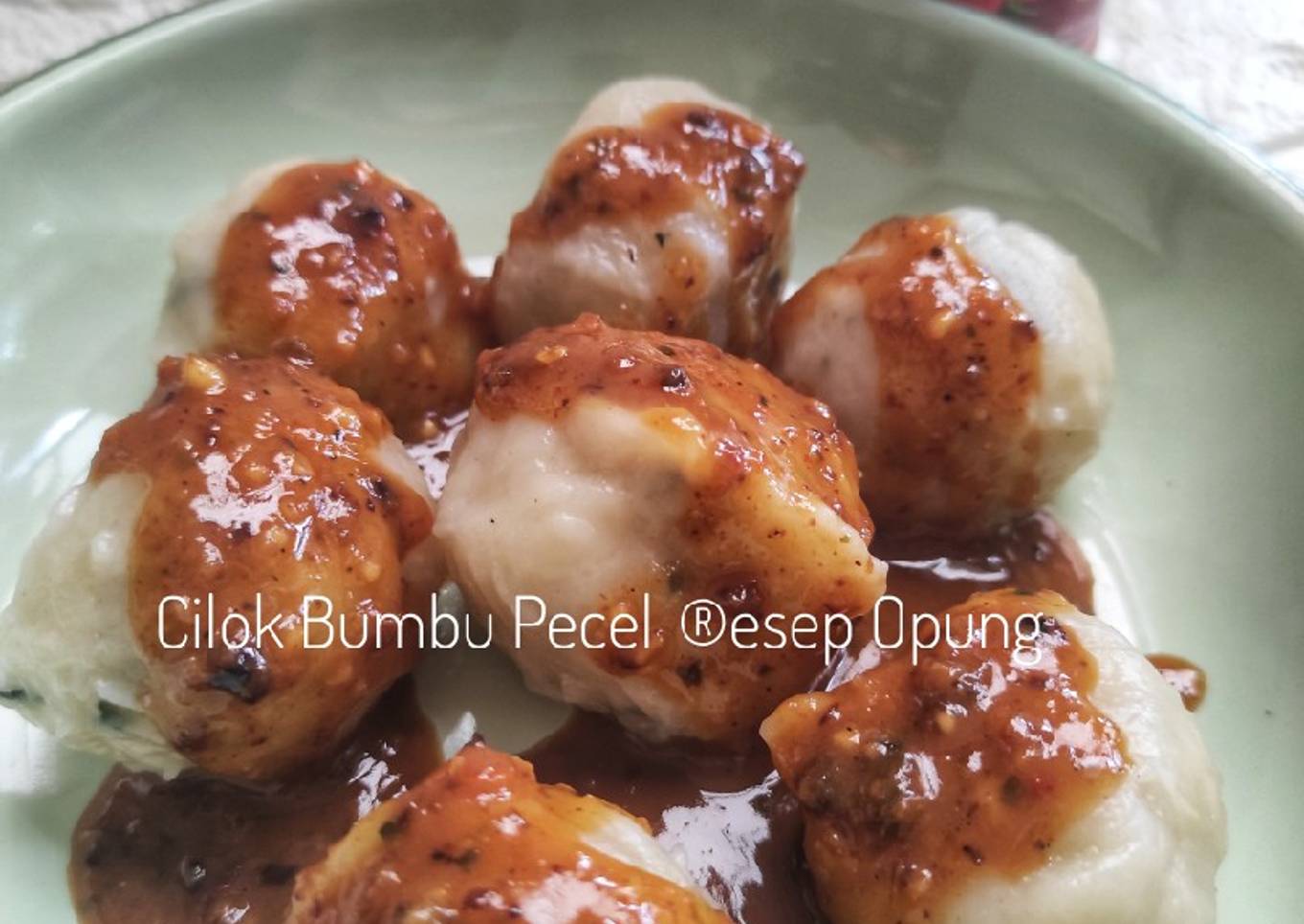 Cilok Bumbu Pecel