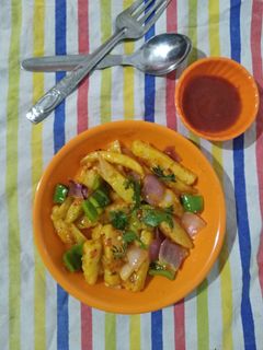 चिली पोटैटो (Chilli potato recipe in Hindi) रेसिपी मुख्य फोटो